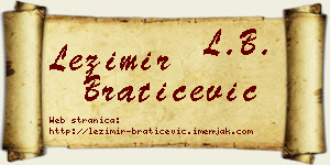 Ležimir Bratičević vizit kartica